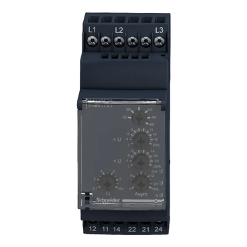 voltage control relay, Harmony Control Relays, 5A, 2CO, 220â€¦480V AC — photo 9 of 11