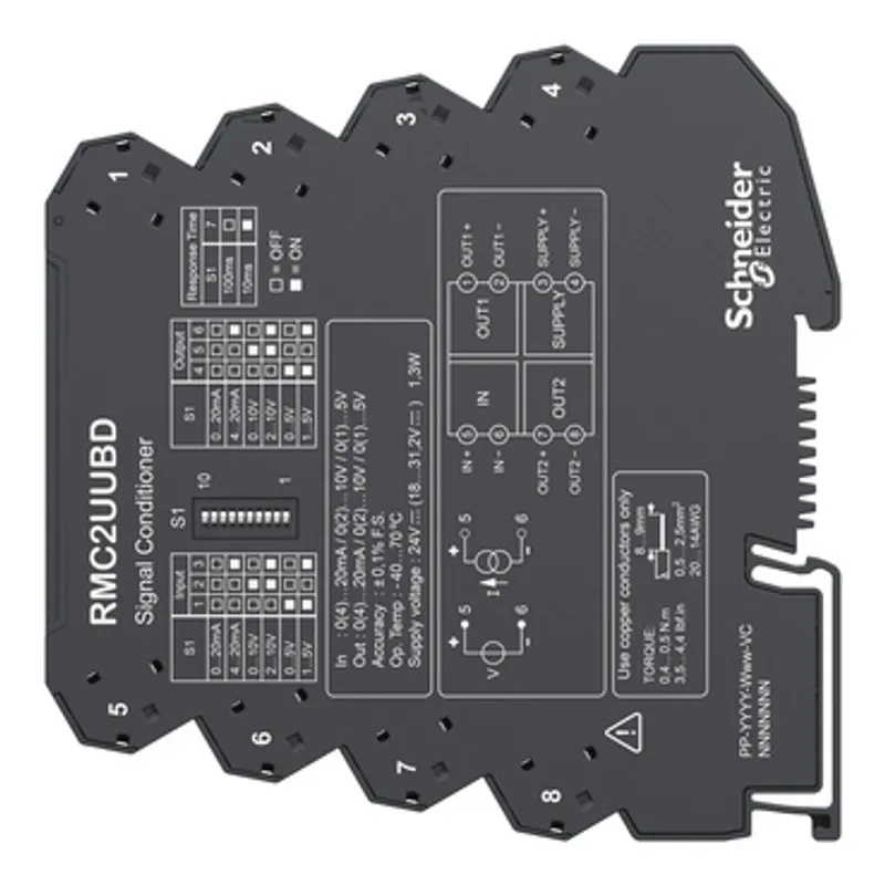 Signal Conditioner, Harmony Analog, 6.2 mm, universal V or I, signal duplicator — photo 3 of 9