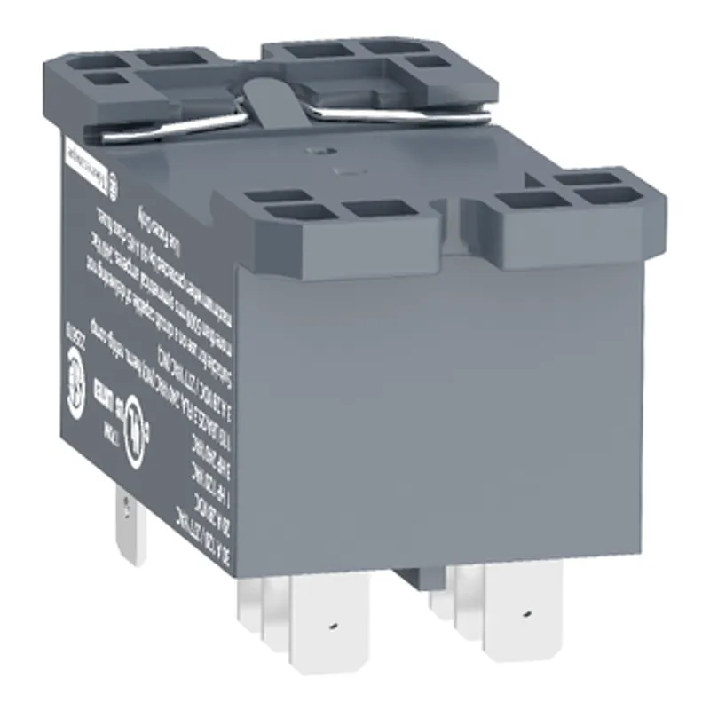 power relay, Harmony electromechanical relays, DIN rail or panel mount relay, 30A, 2CO, 24V DC — photo 4 of 11