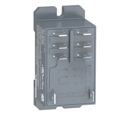 power relay, Harmony electromechanical relays, DIN rail or panel mount relay, 30A, 2CO, 120V AC