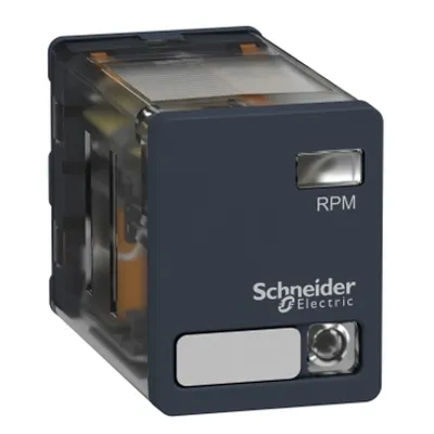 power relay, Harmony Electromechanical Relays, 15A, 2CO, with LED, 24V DC