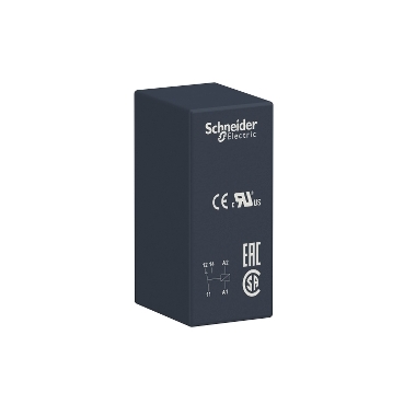 interface plug-in relay, Harmony electromechanical relays, 12A, 1CO, 120V AC — photo 1 of 9