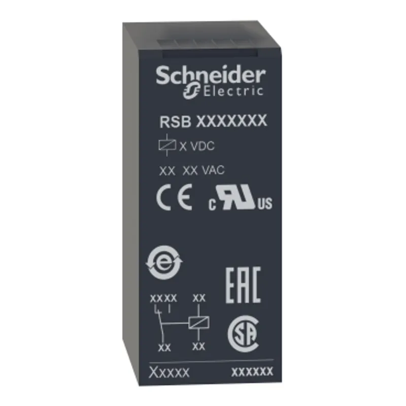 interface plug-in relay, Harmony electromechanical relays, 12A, 1CO, 120V AC — photo 4 of 9