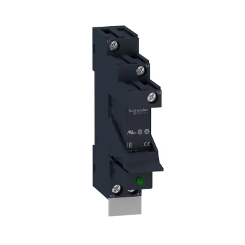 interface plug in relay, Harmony Electromechanical Relays, pre assembled, 12A, 1CO, with LED, 230V AC — photo 1 of 11