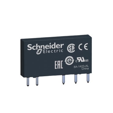 slim interface relay, Harmony Electromechanical Relays, 6A, 1CO, low level, 48V DC — photo 1 of 10