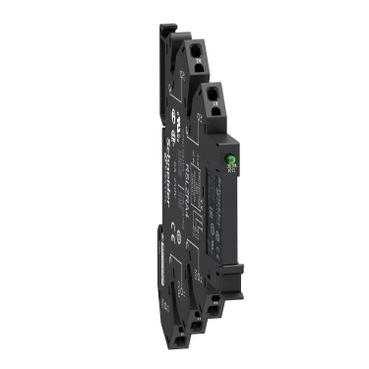 slim interface relay, Harmony Electromechanical Relays,  pre assembled, 6A, 1CO, with LED, spring terminals, 48V AC/DC