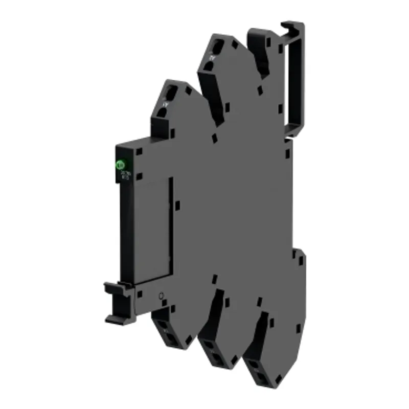 slim interface relay, Harmony Electromechanical Relays,  pre assembled, 6A, 1CO, with LED, spring terminals, 48V AC/DC — photo 3 of 10