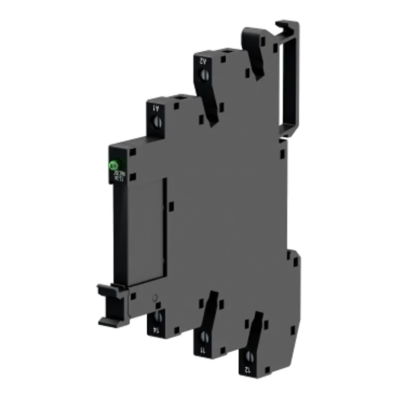 slim interface relay, Harmony Electromechanical Relays,  pre assembled, 6A, 1CO, with LED, screw connec to rs, 48V AC/DC — photo 5 of 10