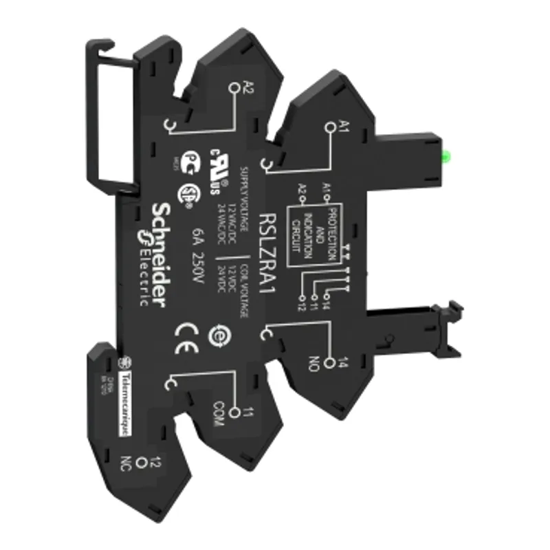 socket ,Harmony Electromechanical Relays, for RSL1 relays, spring terminals, 48…60V AC DC — photo 8 of 10