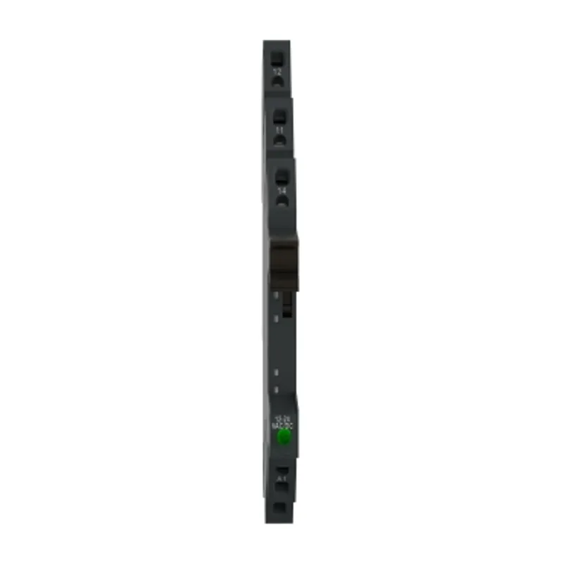socket equipped with LED and protection circuit, Harmony Electromechanical Relays, for RSL1 relays, spring terminals, 110V AC DC — photo 6 of 10