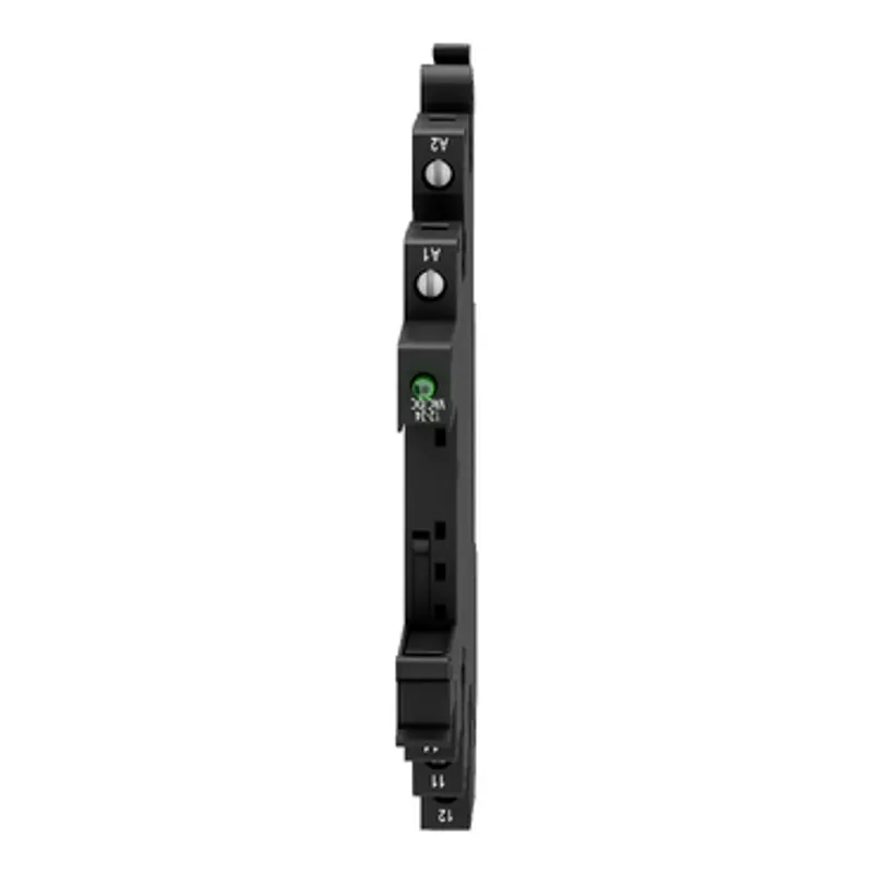 socket equipped with LED and protection circuit, Harmony Electromechanical Relays, for RSL1 relays, srew connec to r, 12 to 24V AC DC — photo 6 of 10