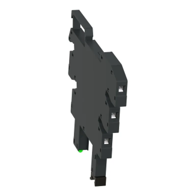 socket equipped with LED and protection circuit, Harmony Electromechanical Relays, for RSL1 relays, srew connec to r, 110V AC DC — photo 3 of 9