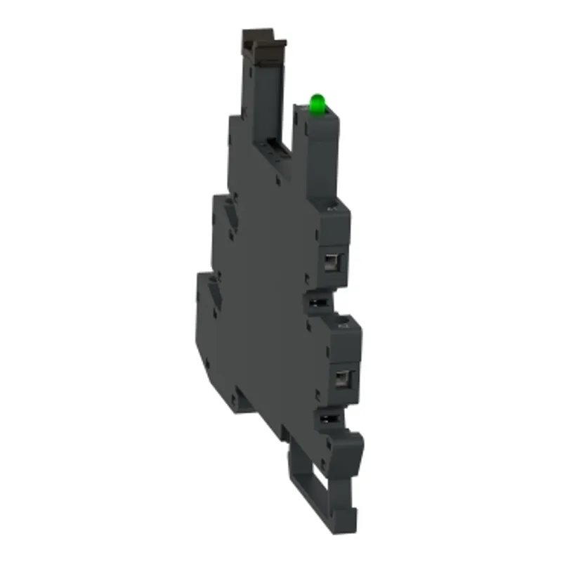 socket equipped with LED and protection circuit, Harmony Electromechanical Relays, for RSL1 relays, srew connec to r, 110V AC DC — photo 6 of 9
