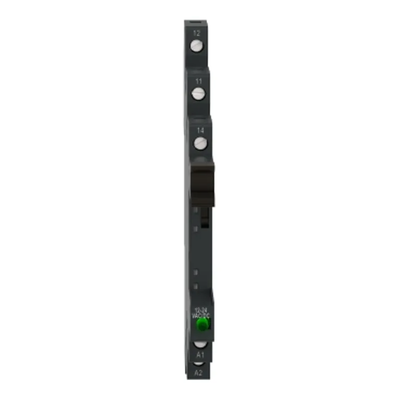 socket equipped with LED and protection circuit, Harmony Electromechanical Relays, for RSL1 relays, srew connec to r, 230V AC DC — photo 4 of 9