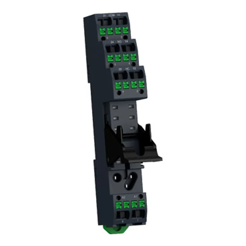 Push in socket with clamp, Harmony Electromechanical Relays, for RSB1A160 RSB2A080 relays, 10A, push in terminals, separate contact — photo 5 of 8