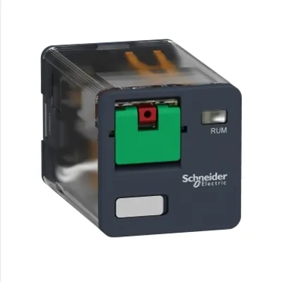 universal plug in relay, Harmony Electromechanical Relays, 10A, 3CO, lockable test but to n, 230V DC