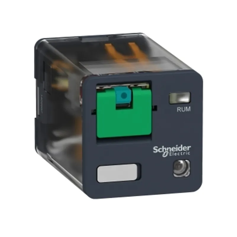 universal plug in relay, Harmony Electromechanical Relays, 10A, 3CO, with LED, lockable test but to n, 24V DC — photo 1 of 13