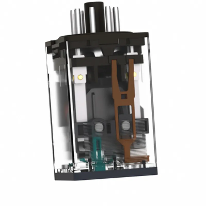 universal plug in relay, Harmony Electromechanical Relays, 10A, 3CO, with LED, lockable test but to n, 24V DC — photo 10 of 13