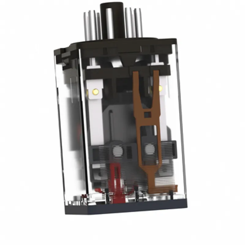 universal plug in relay, Harmony Electromechanical Relays, 10A, 3CO, with LED, lockable test but to n, 120V AC — photo 7 of 13