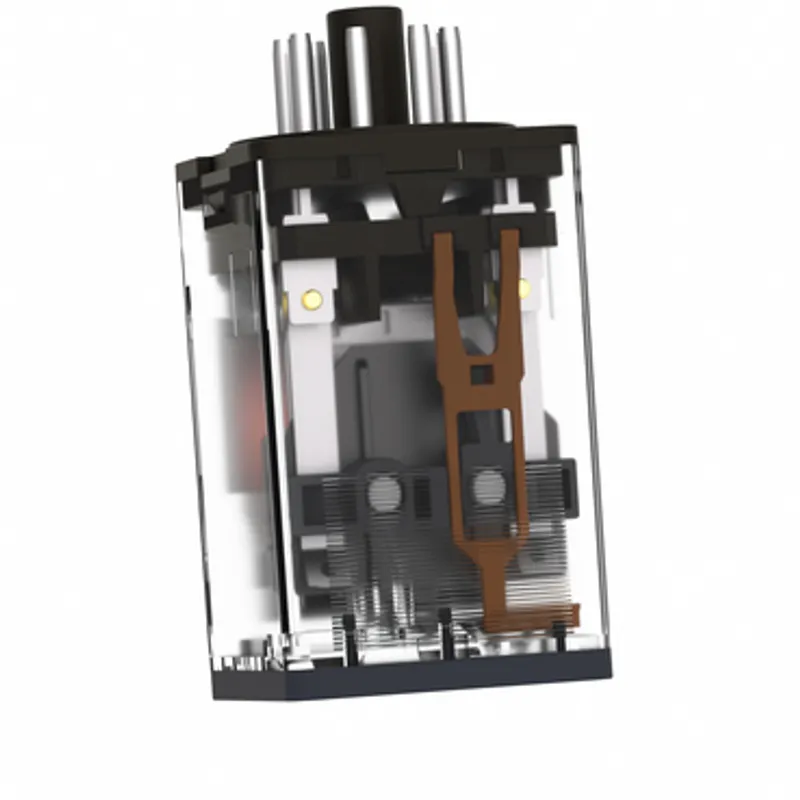 universal plug in relay, Harmony Electromechanical Relays, 10A, 3CO, with LED, flat terminals, 120V AC — photo 4 of 11