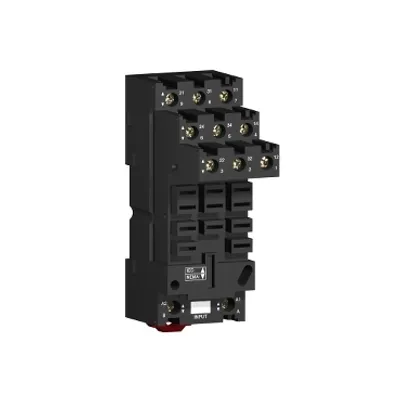socket, Harmony Electromechanical Relays, for RUMF2 RUMF3 relays, 12A, screw connec to rs, separate contact