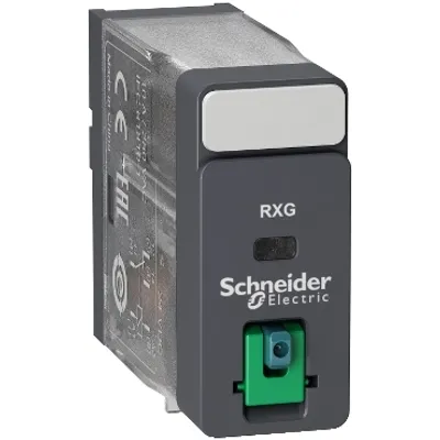 interface plug in relay, Harmony Electromechanical Relays, 10A, 1CO, lockable test but to n, 24V DC