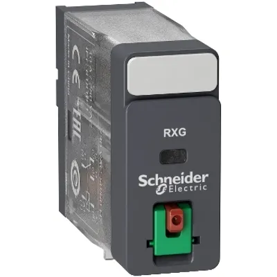 interface plug in relay, Harmony Electromechanical Relays, 10A, 1CO, lockable test but to n, 230V AC