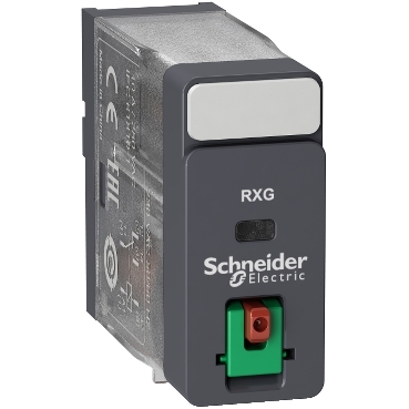 interface plug in relay, Harmony Electromechanical Relays, 10A, 1CO, lockable test but to n, 230V AC — photo 1 of 13