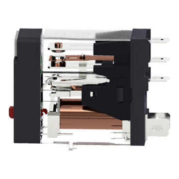 interface plug in relay, Harmony Electromechanical Relays, 10A, 1CO, with LED, lockable test but to n, 12V DC — photo 10 of 13
