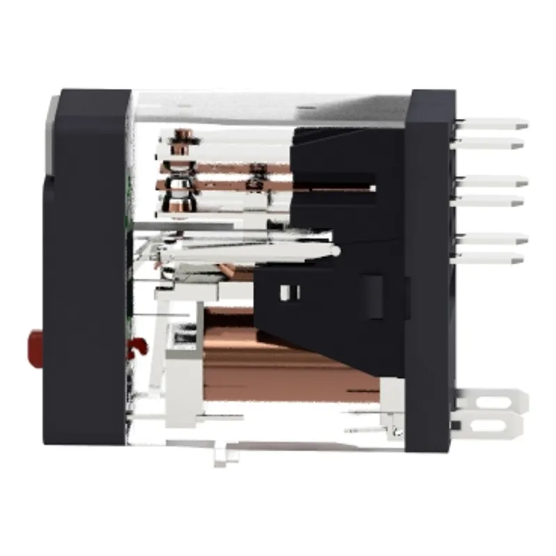 interface plug in relay, Harmony Electromechanical Relays, 5A, 2CO, with LED, lockable test but to n, 220V AC — photo 7 of 13
