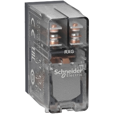 interface plug in relay, Harmony Electromechanical Relays, 5A, 2CO, clear cover, 24V AC — photo 1 of 13
