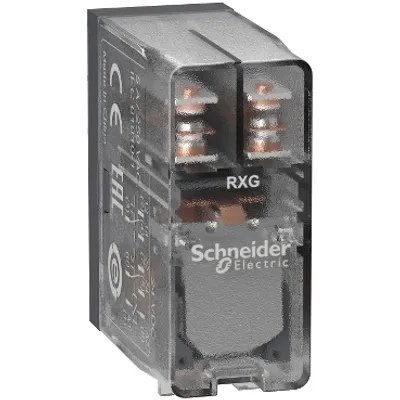 interface plug in relay, Harmony Electromechanical Relays, 5A, 2CO, clear cover, 24V DC