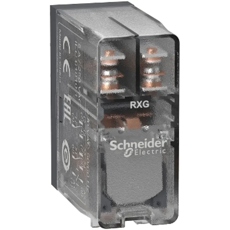 interface plug in relay, Harmony Electromechanical Relays, 5A, 2CO, clear cover, 230V AC — photo 1 of 13