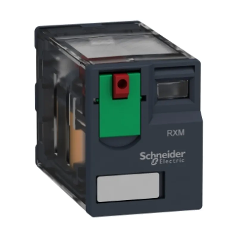 miniature plug in relay, Harmony Electromechanical Relays, 12A, 2CO, lockable test but to n, 120V AC — photo 1 of 13