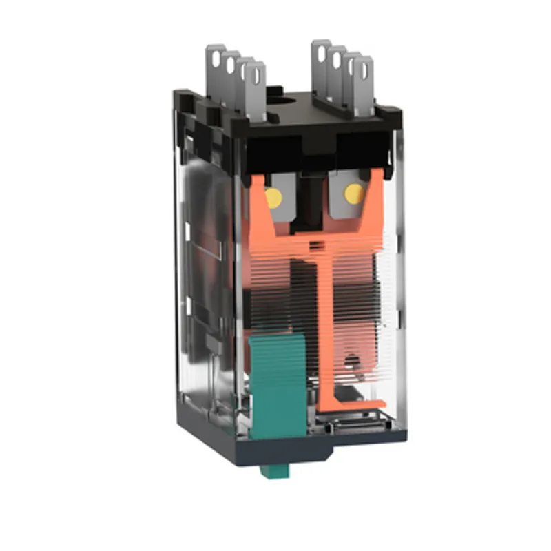 miniature plug in relay, Harmony Electromechanical Relays, 12A, 2CO, lockable test but to n, 110V DC — photo 6 of 19
