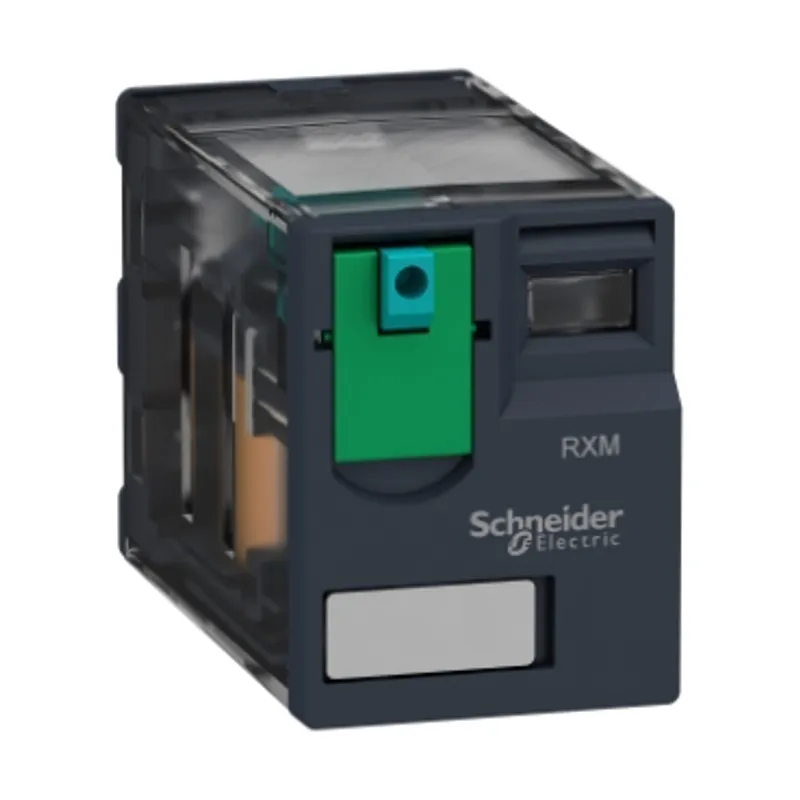 miniature plug in relay, Harmony Electromechanical Relays, 10A, 3CO, lockable test but to n, 110V DC — photo 1 of 13