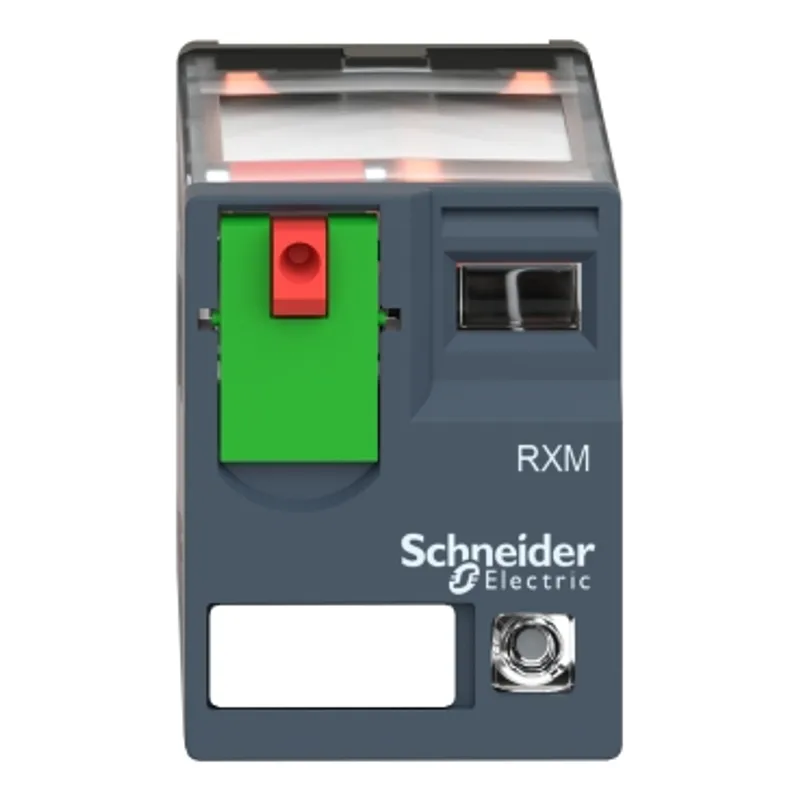 miniature plug in relay, Harmony Electromechanical Relays, 10A, 3CO, with LED, lockable test but to n, 24V AC — photo 8 of 13