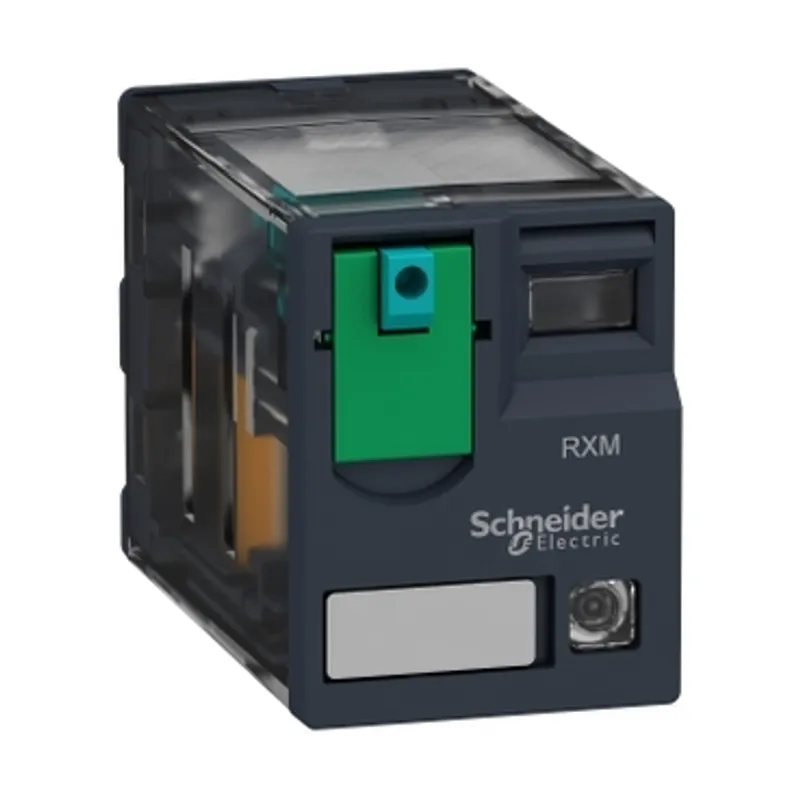 miniature plug in relay, Harmony Electromechanical Relays, 10A, 3CO, with LED, lockable test but to n, 110V DC — photo 1 of 13
