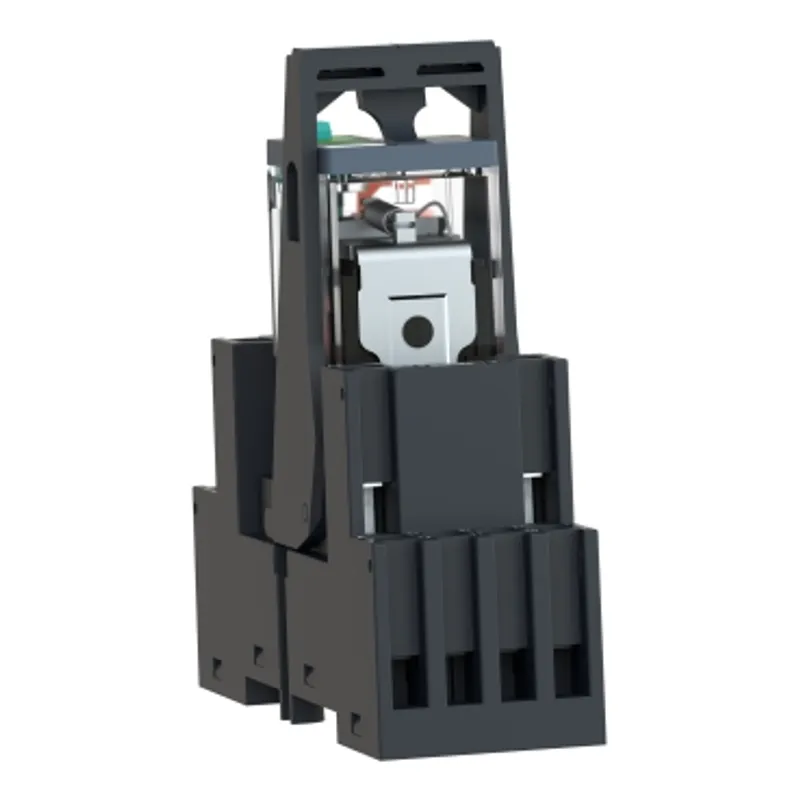 miniature plug in relay pre assembled, Harmony Electromechanical Relays, 6A, 4CO, lockable test but to n, mixed terminals socket, 24V AC — photo 5 of 13