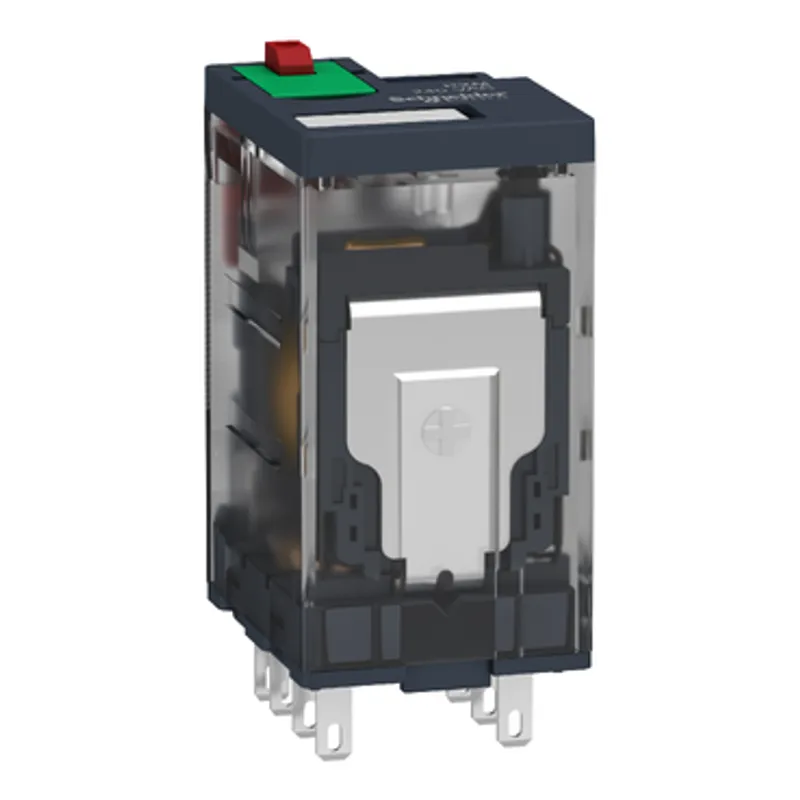 miniature plug in relay, Harmony Electromechanical Relays, 6A, 4CO, lockable test but to n, 48V AC — photo 8 of 14