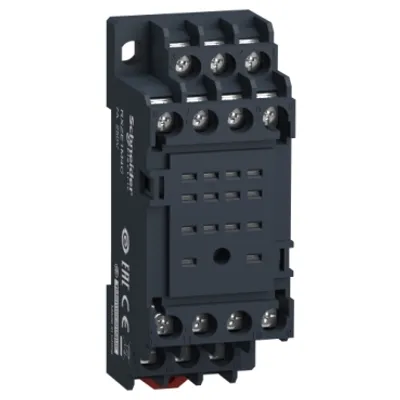 Harmony, Socket, Harmony Relay, RXZ, mixed contact, 29 mm, 4 C/O, 7 A