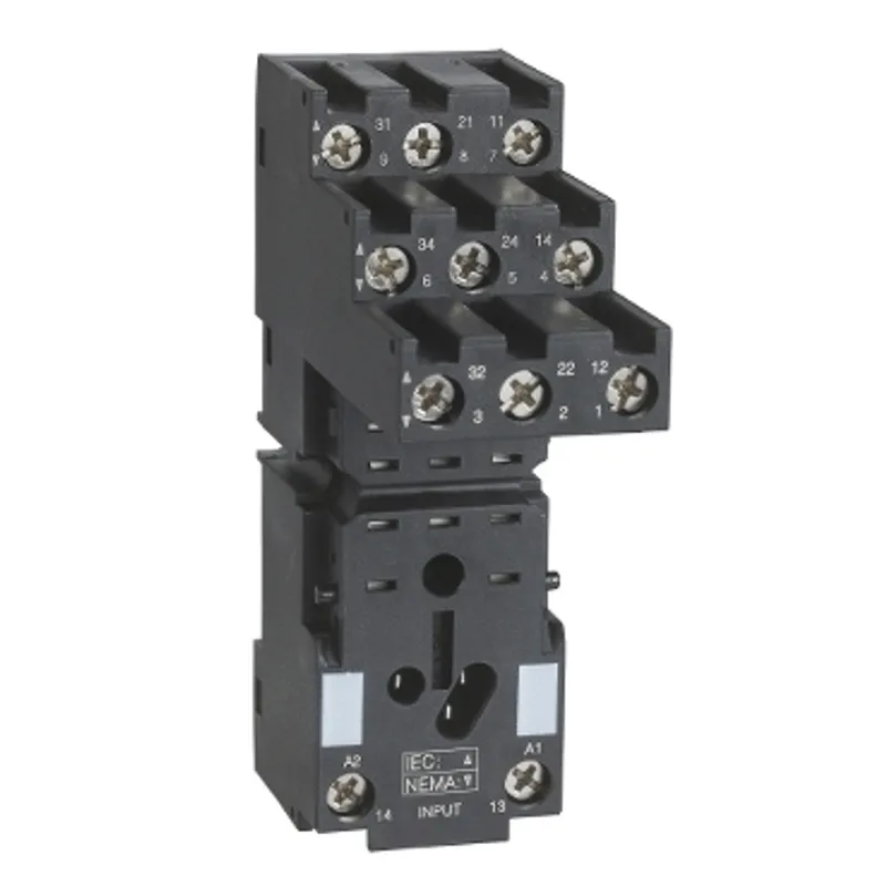 socket, Harmony Electromechanical Relays, for RXM3 relays, screw connec to rs, separate contact — photo 1 of 12