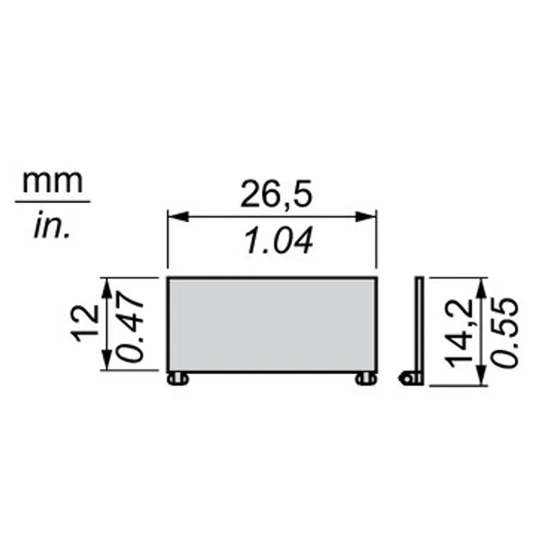 marking accessory, Harmony Electromechanical Relays, clip-in legends — photo 2 of 11