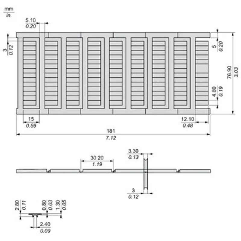marking accessory, Harmony Electromechanical Relays, clip-in legends, for RPM RXM RXG RUM relays — photo 2 of 11
