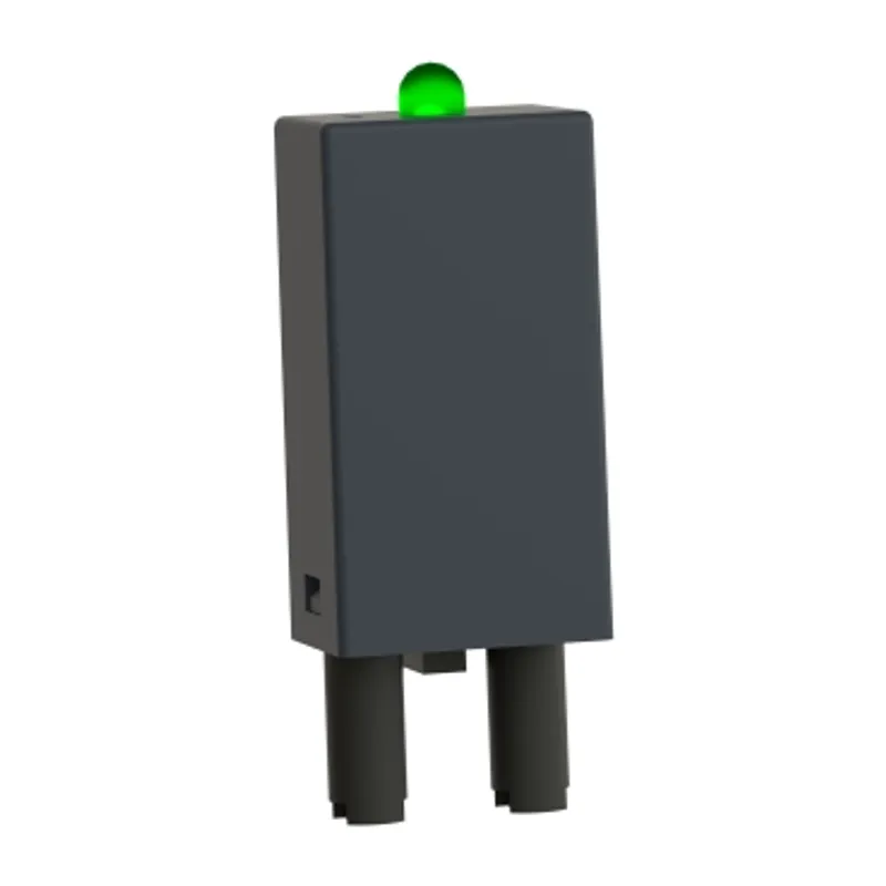 protection accessories, Harmony Electromechanical Relays, diode, green LED, for all sockets, 6â€¦24V DC — photo 3 of 10