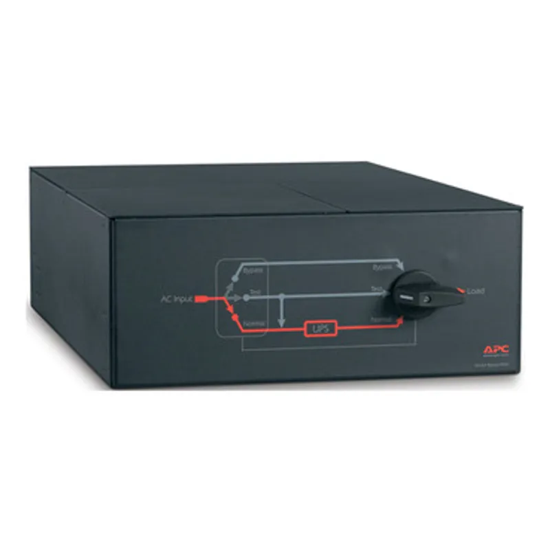 APC Service Bypass Panel- 230V; 100A; MBB; Hardwire input; IEC-320 output- (8) C13 (2) C19 — photo 4 of 11