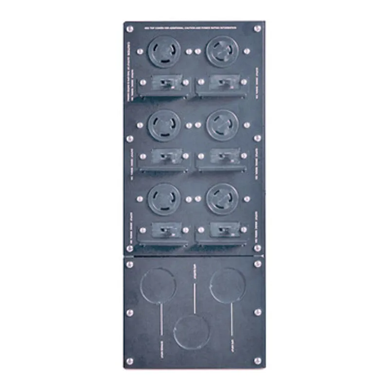 APC Service Bypass Panel- 230V; 100A; MBB; Hardwire input; IEC-320 output- (8) C13 (2) C19 — photo 5 of 11