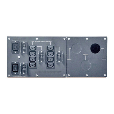 APC Service Bypass Panel- 230V; 100A; MBB; Hardwire input; IEC-320 output- (8) C13 (2) C19 — photo 6 of 11