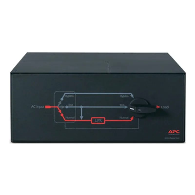 APC Service Bypass Panel- 230V; 100A; MBB; Hardwire input; IEC-320 output- (8) C13 (2) C19 — photo 7 of 11