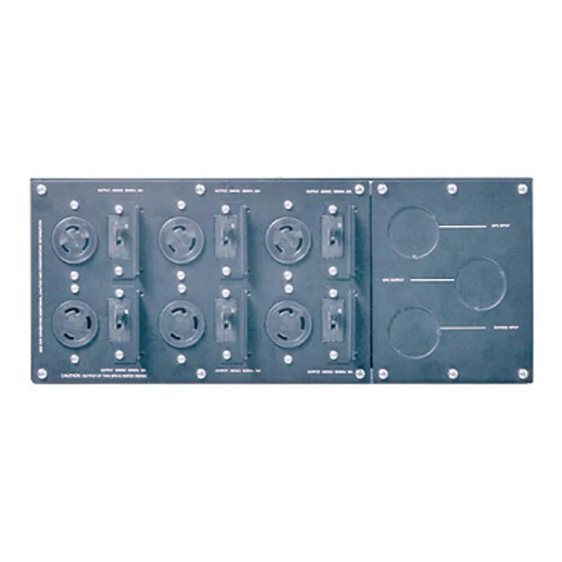 APC Service Bypass Panel- 230V; 100A; MBB; Hardwire input; IEC-320 output- (8) C13 (2) C19 — photo 9 of 11